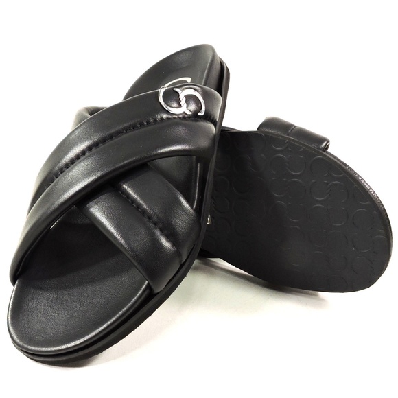 CASADEI ?? MEN\'S BLACK SOFT LEATHER FLAT SUMMER SANDALS main image 8